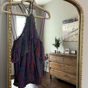 NEVER WORN Ramy Brook Multicolor Strappy Top NWOT